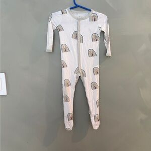 Rainbow Patterned Kids One Piece